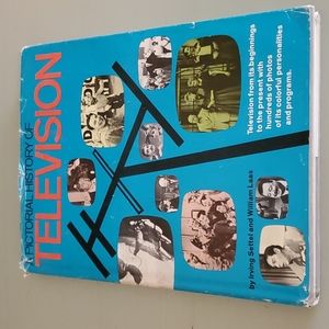 Vintage 1969, Hardcover Book - A Pictorial History of Television
